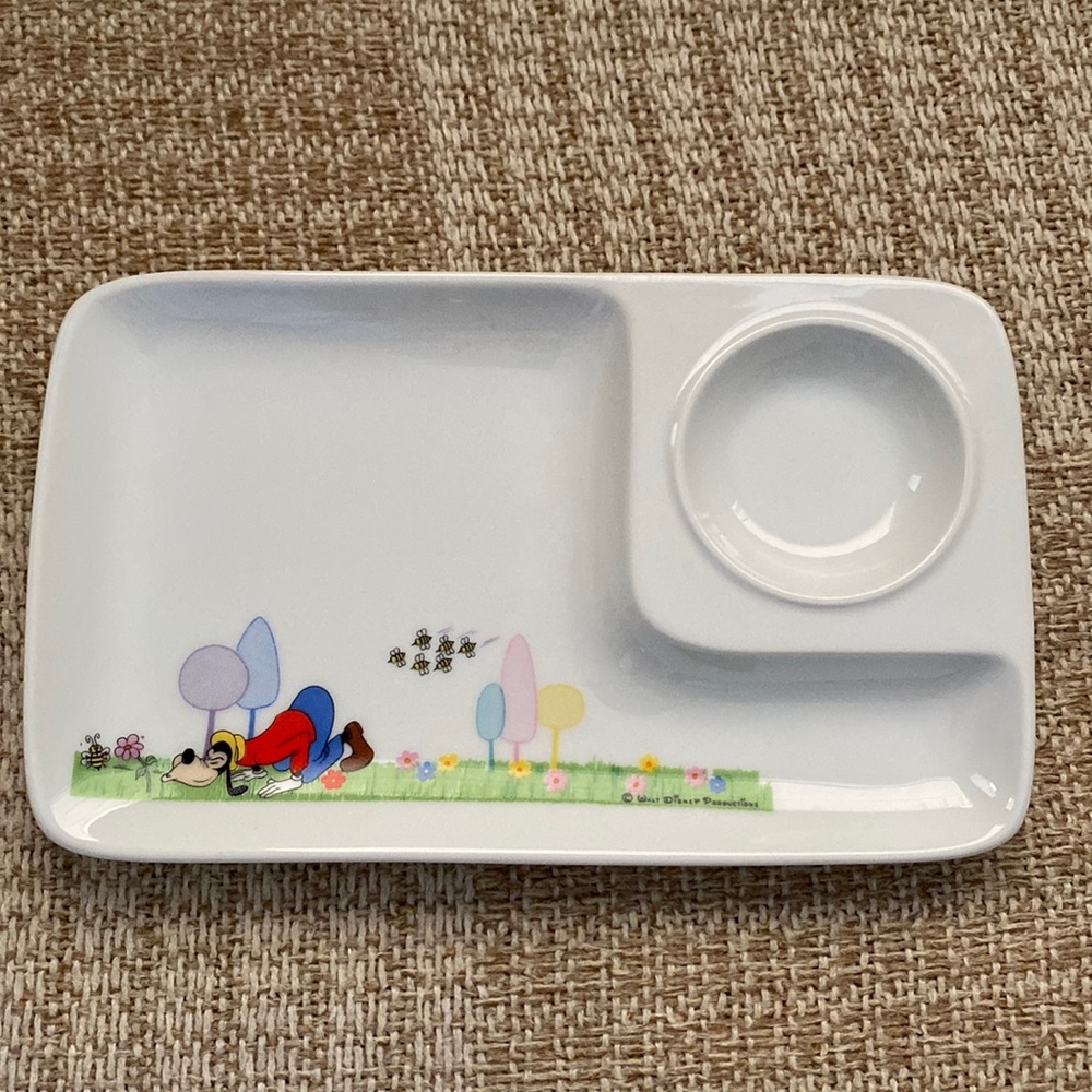 Vintage Walt Disney baby plate